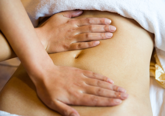 massage du ventre